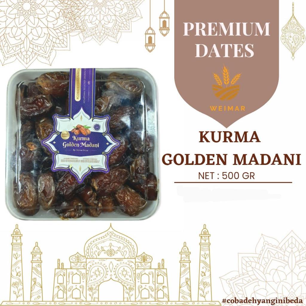 (BISA COD) Kurma Golden Madani Kurma Idul Fitri