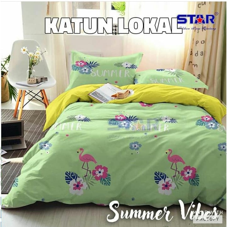 Sprei dan Bedcover Set KATUN LOKAL STAR
