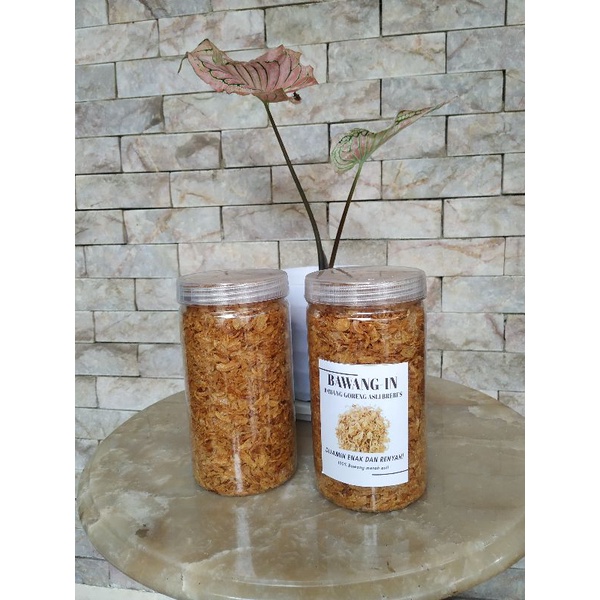 

Bawang-in Bawang Goreng Asli Brebes 100% Bawang Merah Asli! 300gr