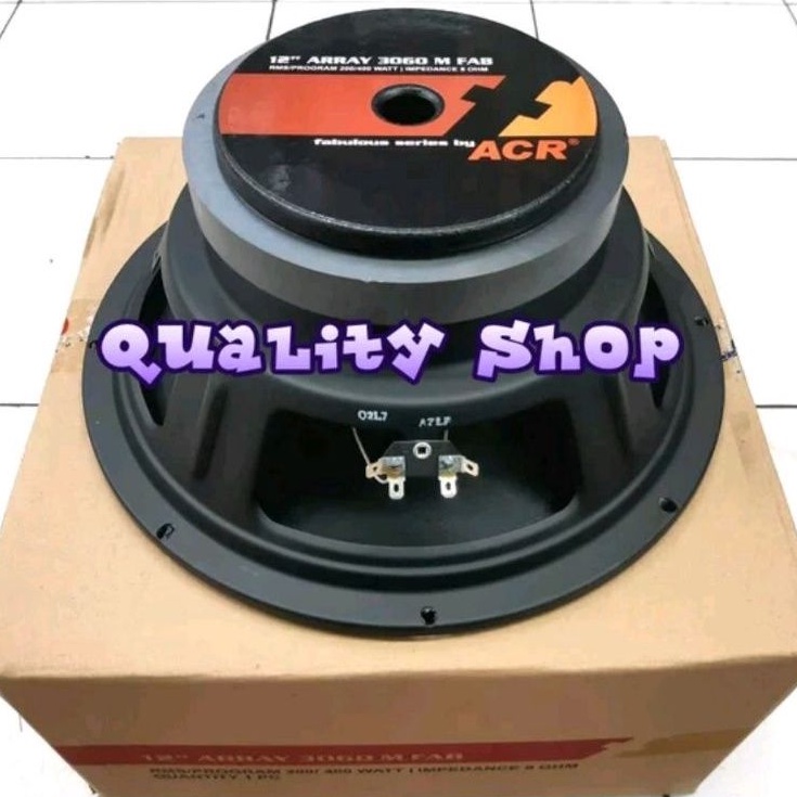 Speaker 12inch Array ACR Fabulous 3060 M Array- Full range mid low