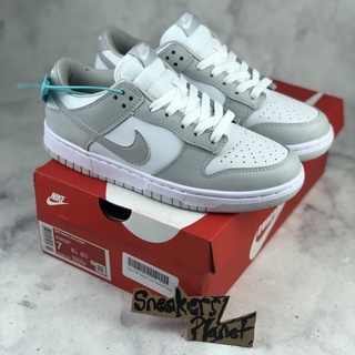 dunk low white photon