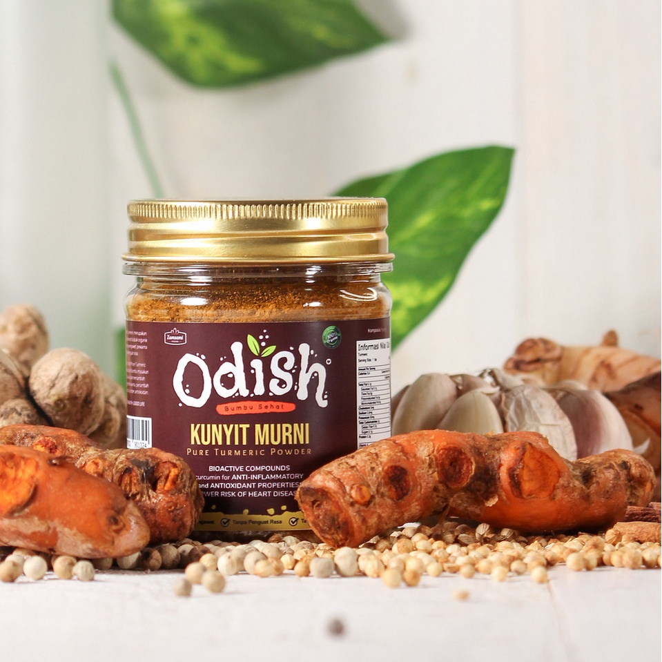 

Kunyit Murni Bubuk Odish 40gr | 100% Pure Garlic Powder