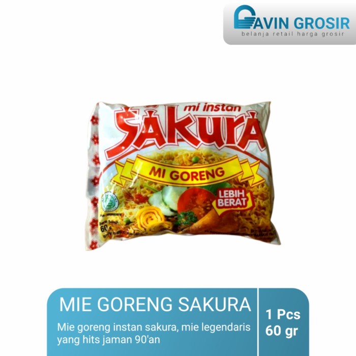 

Mie instan Sakura mie goreng jadul legendaris