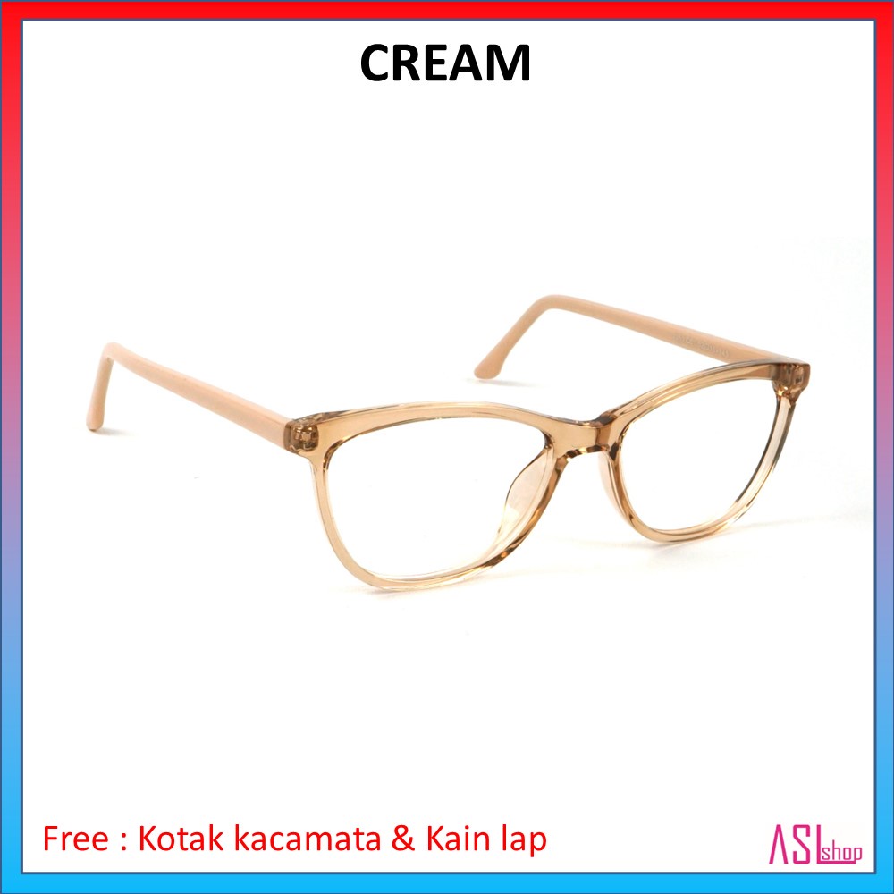 FRAME KACAMATA MINUS (ID 1053) + LENSA BLUERAY DAN PHOTOCROMIC