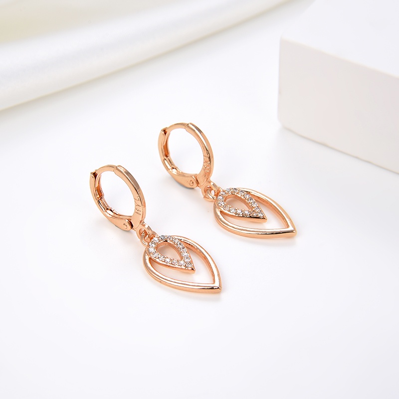 anting titanium wanita emas muda anti karat dewasa tusuk korea asli panjang dan luntur korea style selamanya dewasa 64e