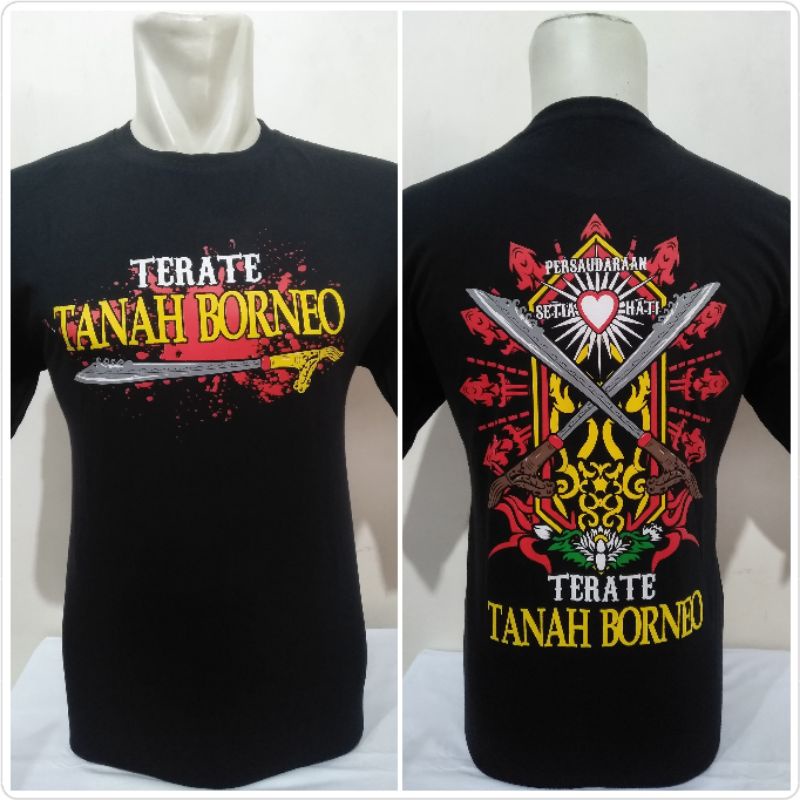 KAOS BORNEO TERATE FIGHTER MURAH