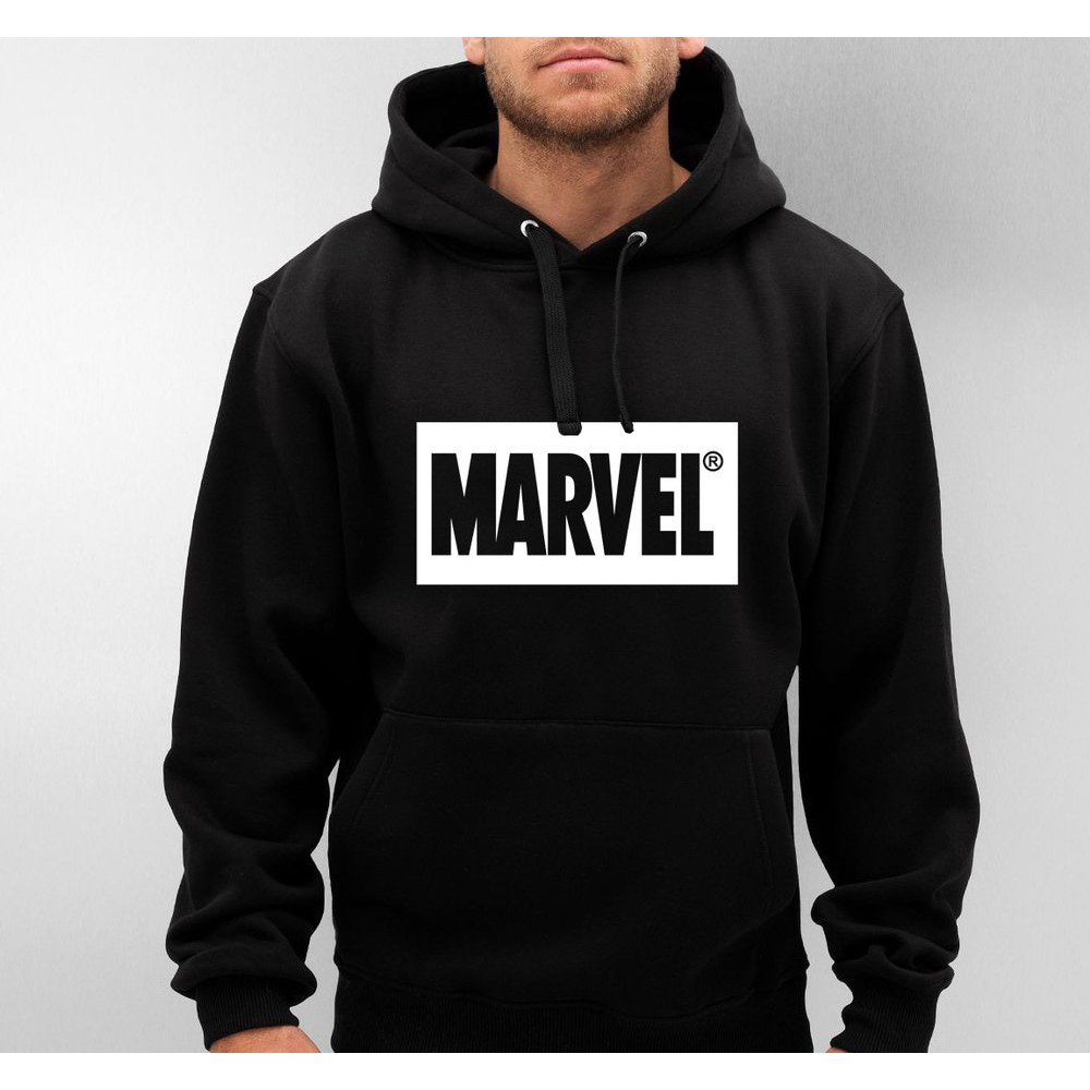 marvel logo hoodie