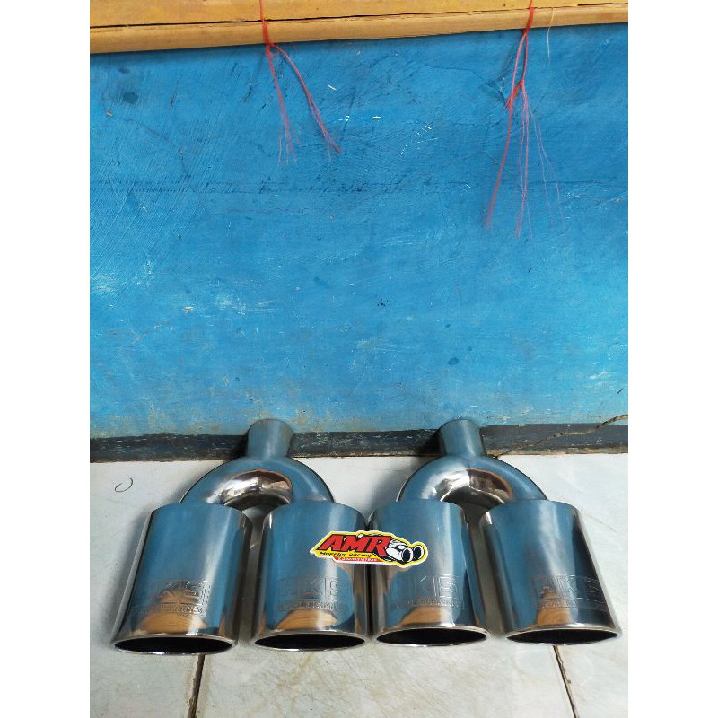 Knalpot Mobil Racing HKS CABANG OVAL