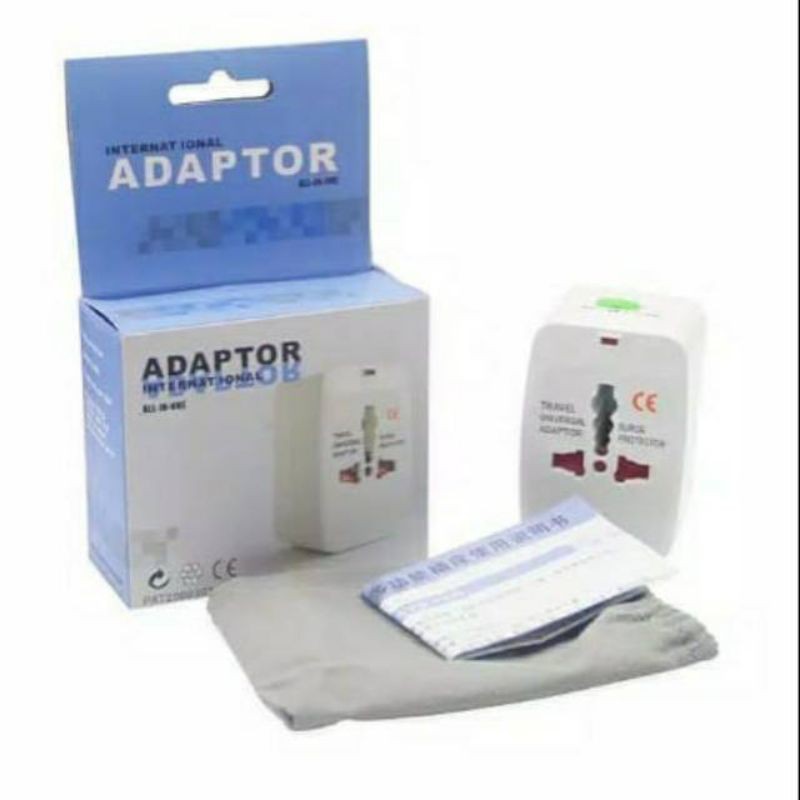 Adaptor Internasional - Universal Adapter Charger Traveller Travelling