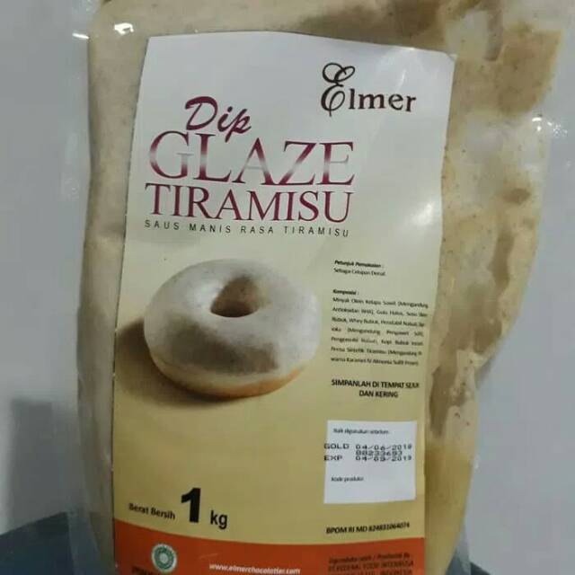 

GLAZE TIRAMISU ELMER 1 KG