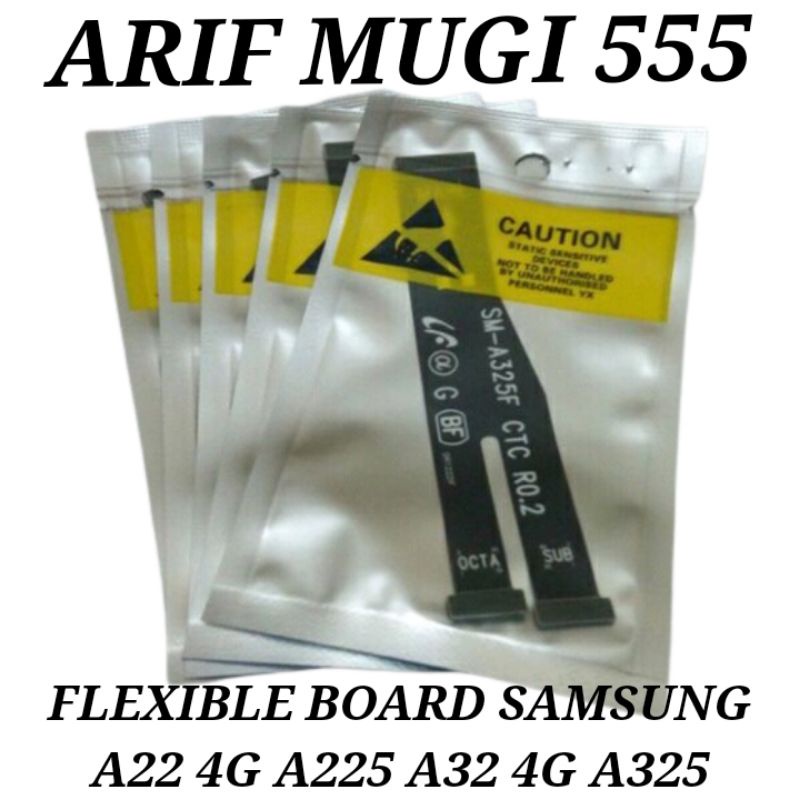 Flexible Flexible Main Board Tengah Conect Ke Mesin Lcd Samsung A22 A25 4G A32 A325 4G Original