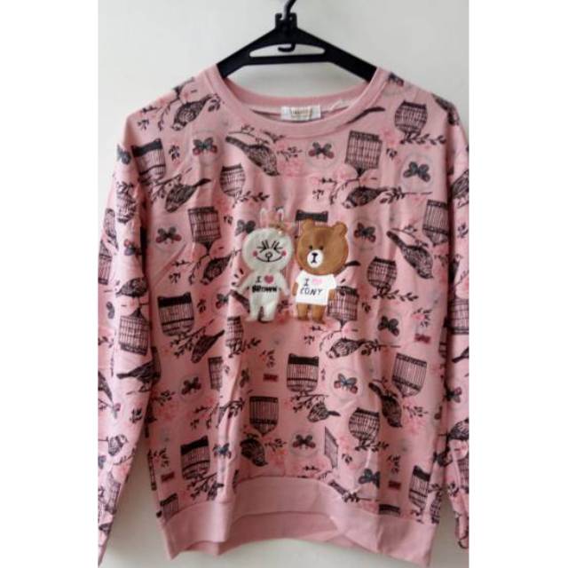 SALE kaos lengan panjang import mojo layar tiramisu mf most tibesi longongirl