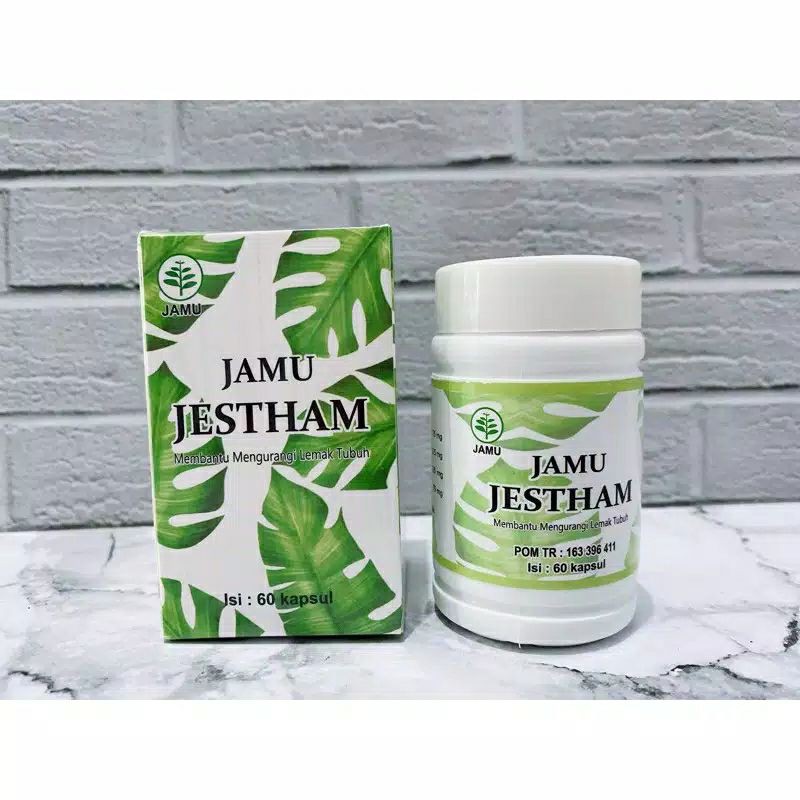 [ASLI SIAP KIRIM] Jamu Jestham Big isi 60kapsul