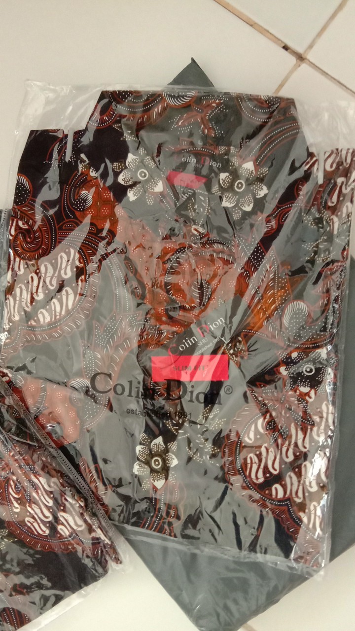 Kemeja Batik Pria Slimfit Best Seller Acs 188