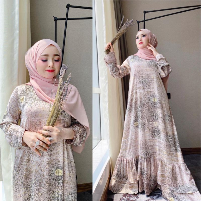 GAMIS TERBARU SHELLASAUKIA SHOP ORIGINAL BY SHELLASAUKIA GAMIS SUTRA