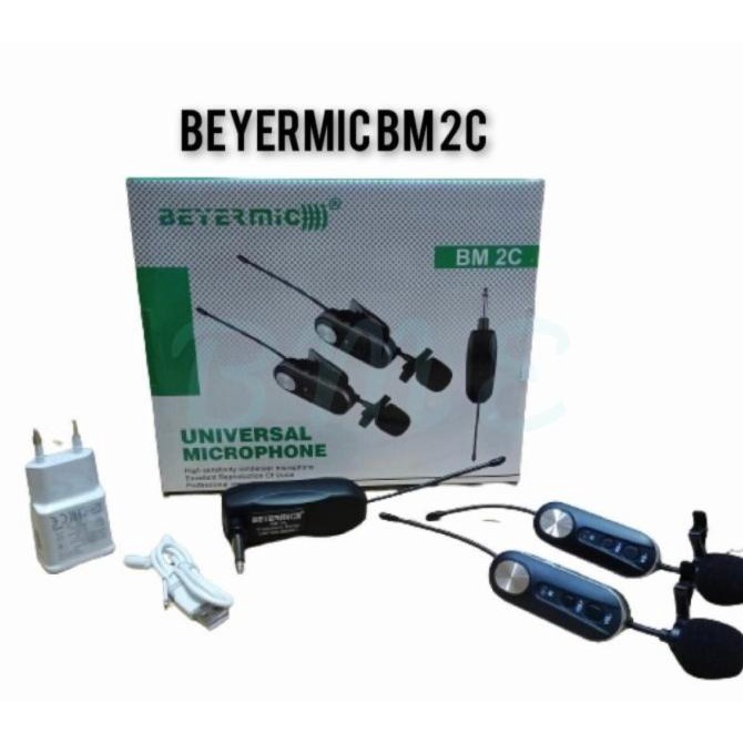 MIC WIRELESS BEYERMIC BM2C/BM 2C HEADSET RECHARGER BATERAI