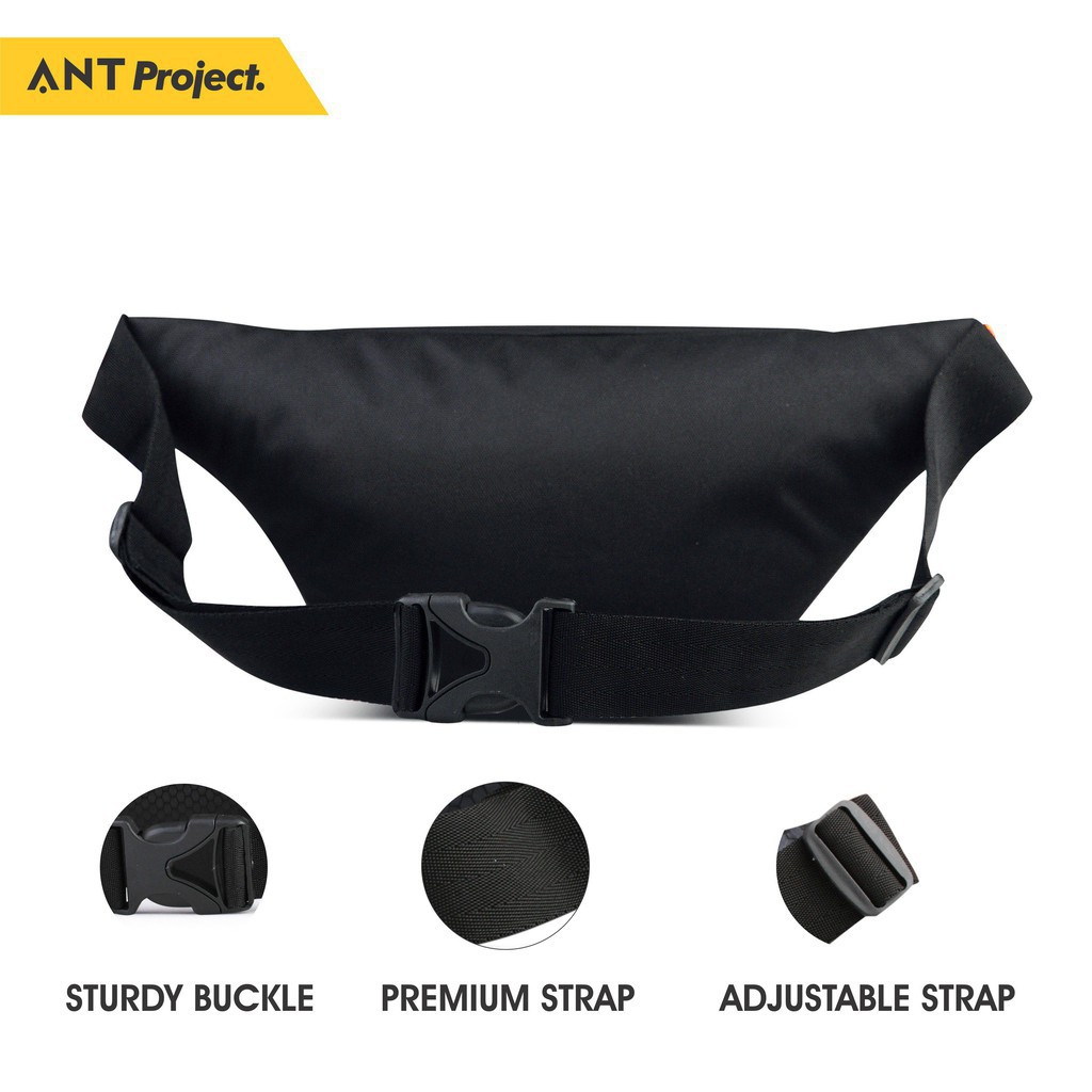 (BISA COD) PROMO!!! Waistbag Pria - TRM WATERPROOF LIPAT 1AX802 Bisa di Lipat. Parasud Y18 pria pria