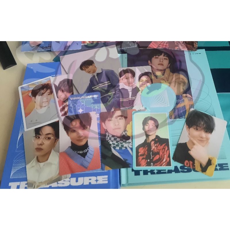 Treasure the second step: chapter 1 pc/photocard/postcard (Jaehyuk, Jihoon, Yoshi, Jeongwoo, Junkyu,