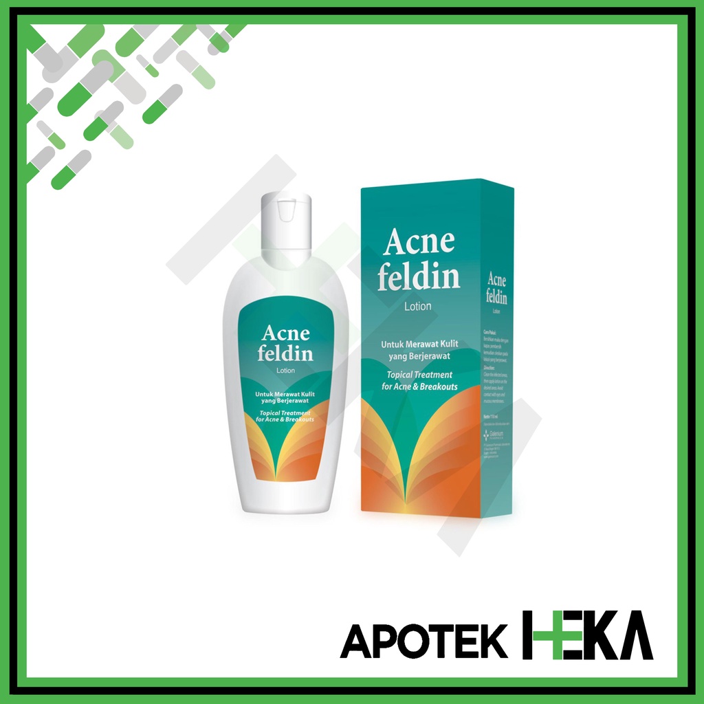 Acne Feldin Lotion Suspensi 110 ml - Perawatan Kulit Anti Jerawat (SEMARANG)