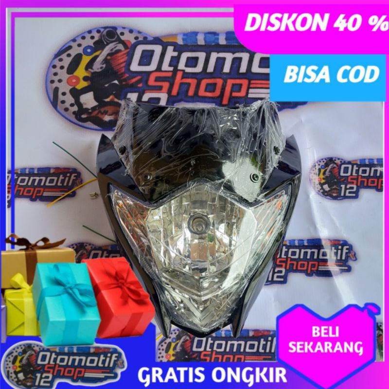 BATOK KEPALA PLUS REFLEKTOR LAMPU SATRIA FU FL / FU FACELIFT