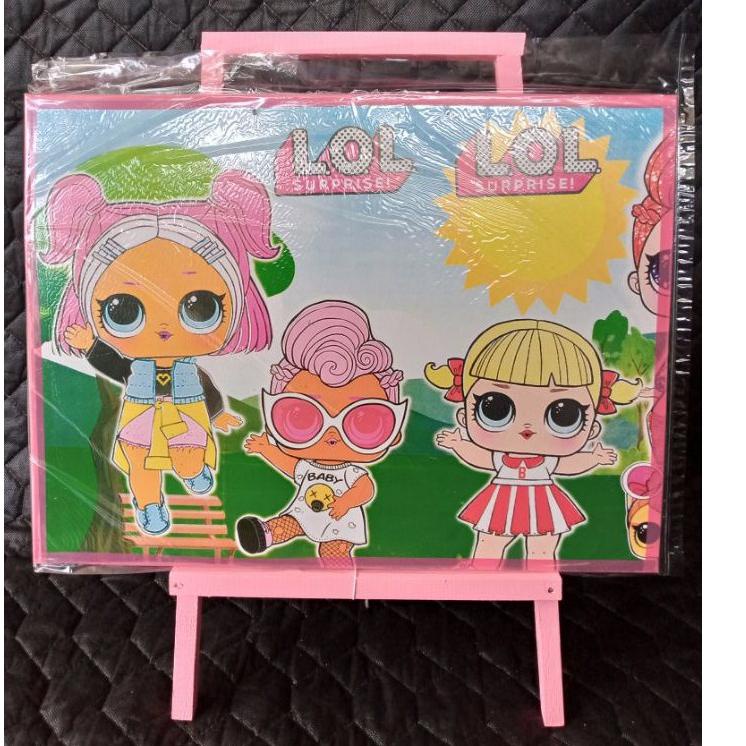 

[PRODUK BZDVV] papan tulis anak bisa sambil duduk 30cm x 40cm 8EB