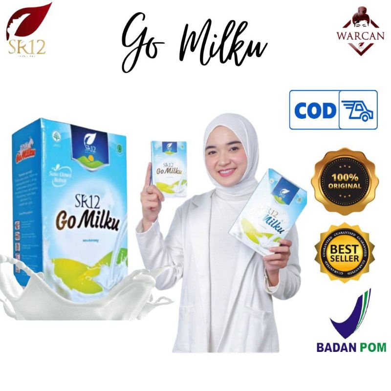 

GO MILKU SR12 SUSU KAMBING ORIGINAL GOAT SUSU BUBUK BPOM SEJUTA MANFAAT