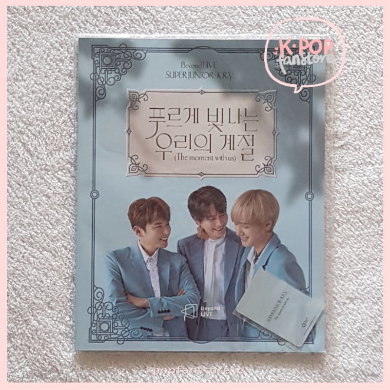 SUPER JUNIOR K.R.Y - THE MOMENT WITH US (BEYOND LIVE BROCHURE)