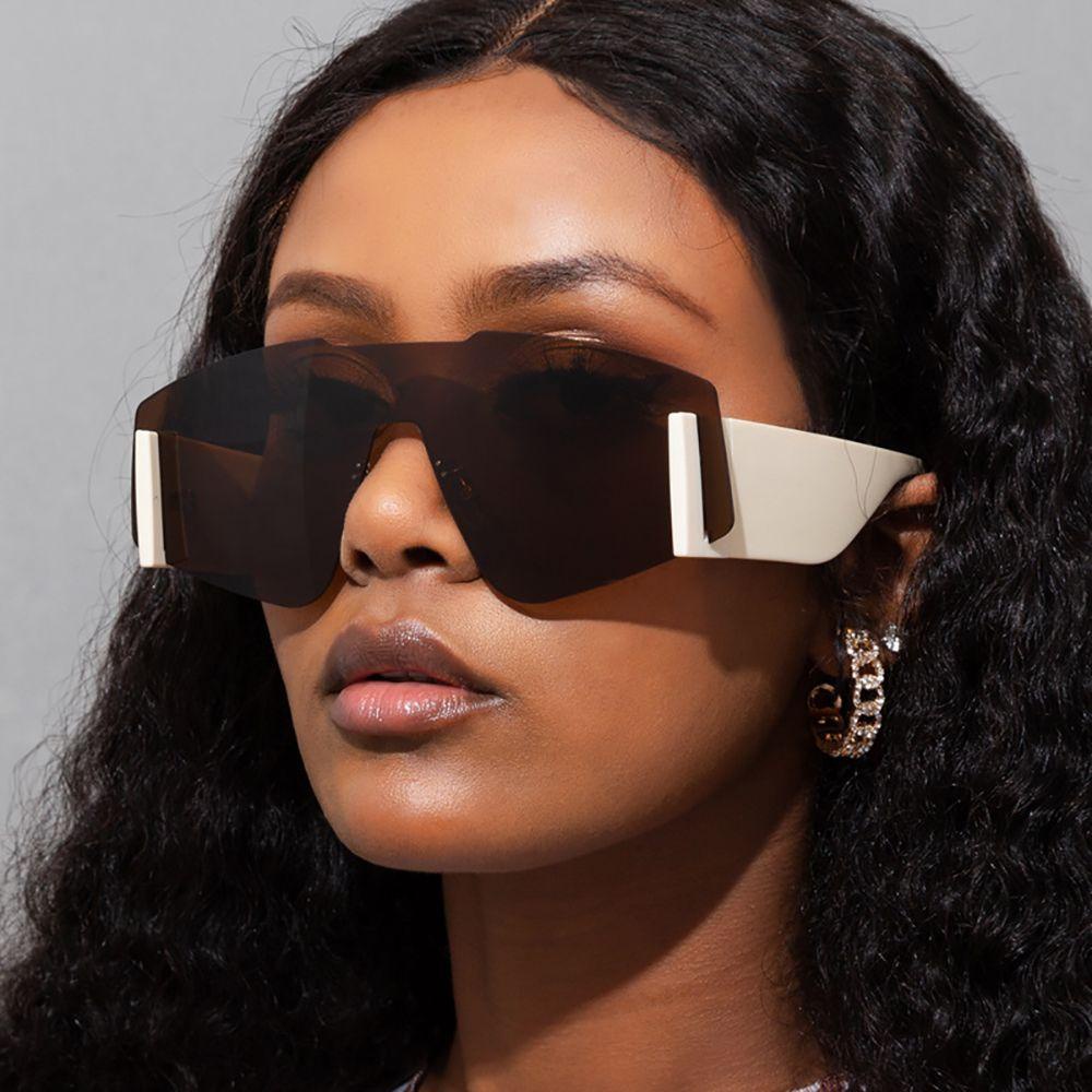 [Elegan] Square Sunglasses Eye Glasses Anti Radiasi Untuk Wanita Kacamata Perlindungan Perlindungan Perlindungan UV Korea Kaki Lebar Perempuan Pria Kacamata Wanita Kacamata