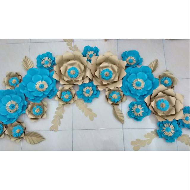

Paper flower CUSTOM bebas pilih warna