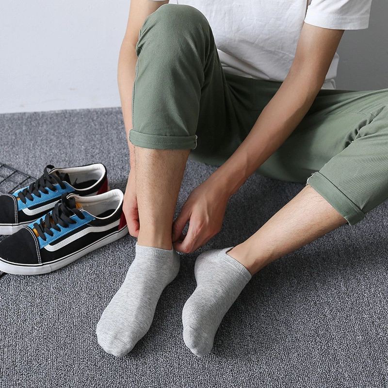 WE Kaos Kaki Pendek Import Murah Polos Dibawah Mata Kaki / Kaos Kaki Panjang Office Sport Fashion Olahraga