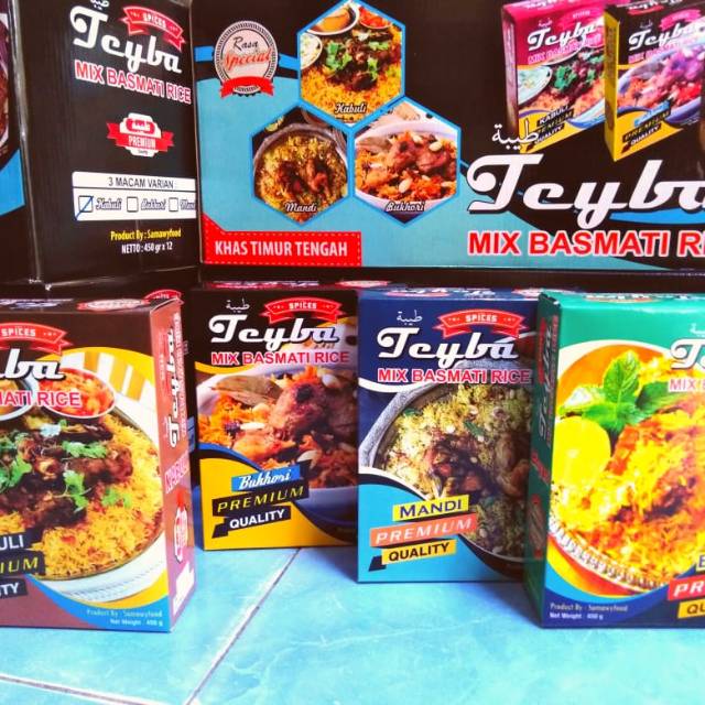 

Teyba mix basmati rice