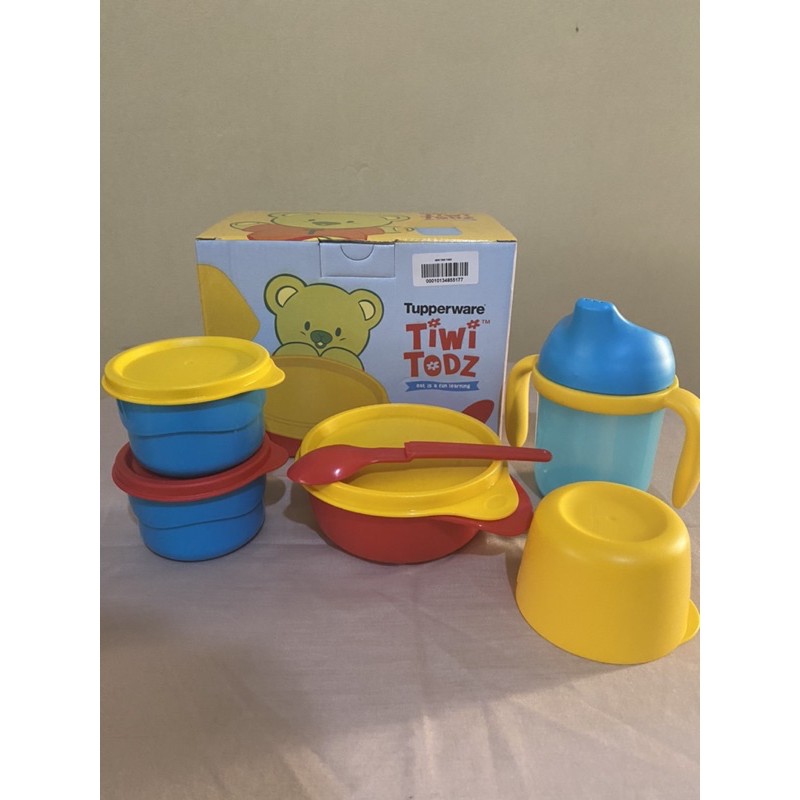 paket gift set baby born tupperware tiwi todz