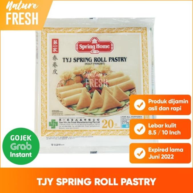 

Spring Home TYJ Spring Roll Pastry - Kulit Lumpia Siap Saji Pangsit TERLARIS TERPERCAYA ORIGINAL