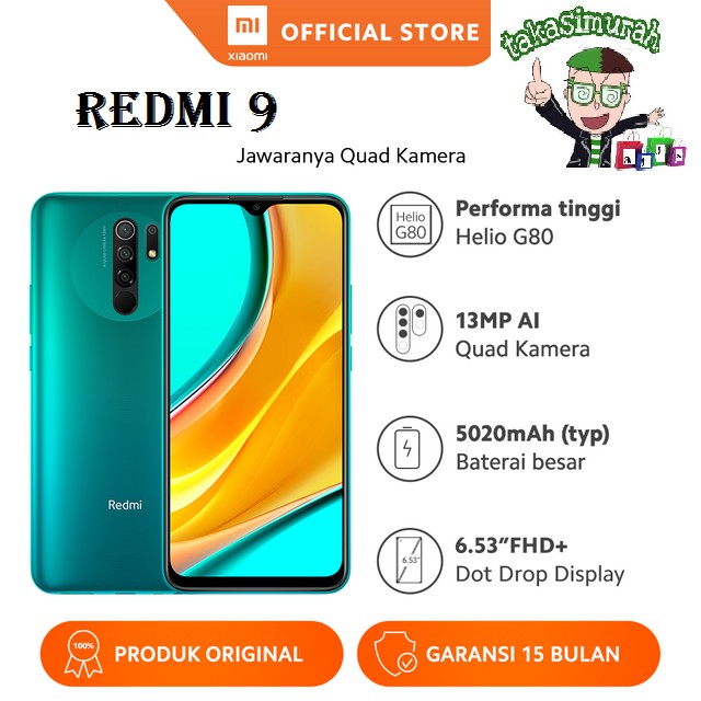 Xiaomi Redmi 9 & Redmi 9T & Note 9 & Note 9 Pro Original 100% Garansi Resmi-5
