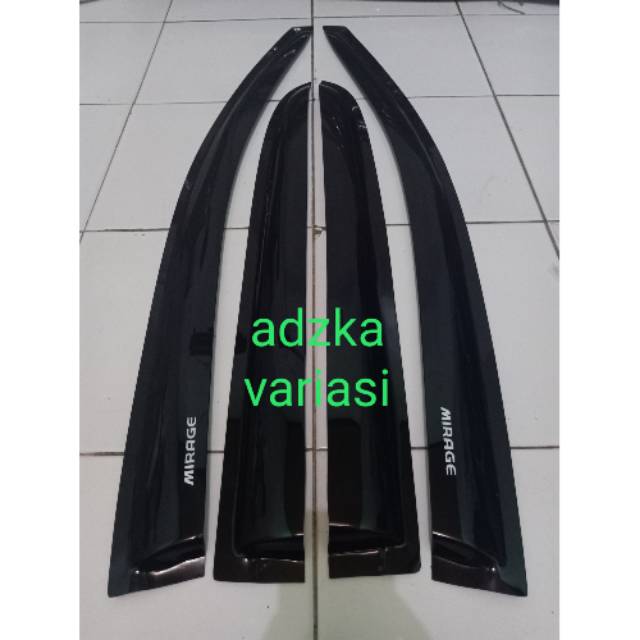 Talang air mobil Mitsubishi Mirage slim 3m