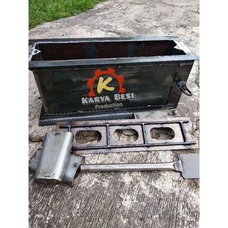 cetakan batako.lubang 40x20x10.lobang #2