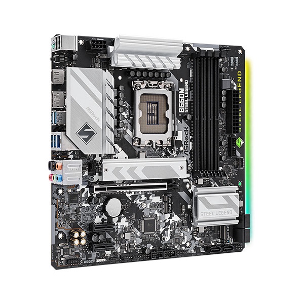 ASRock B660M Steel Legend LGA1700 B660 DDR4 USB3.2 SATA3