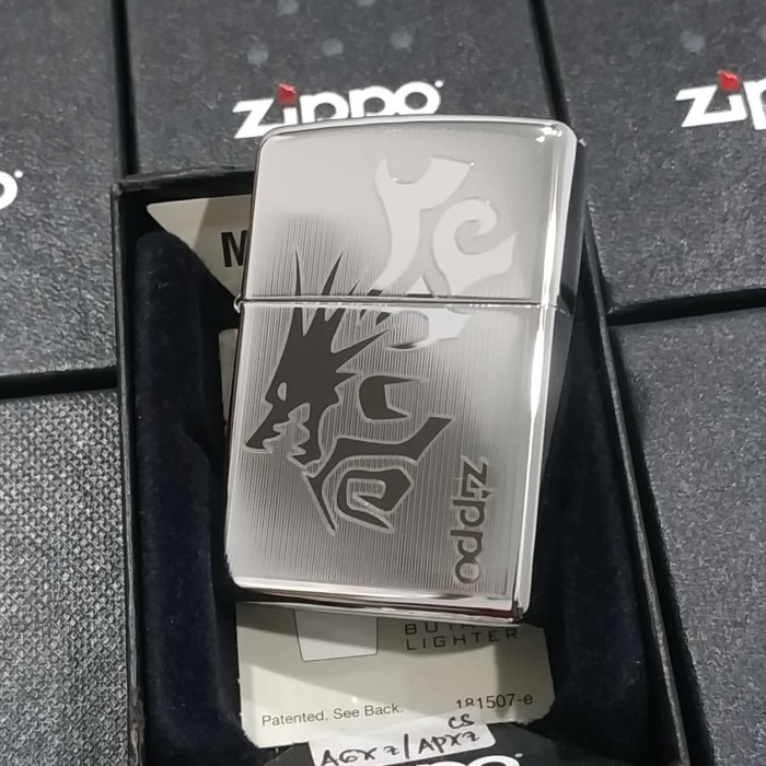 Jual Zippo Lighter Mancis Korek Api Original Dragon Tribal Engrave Shopee Indonesia