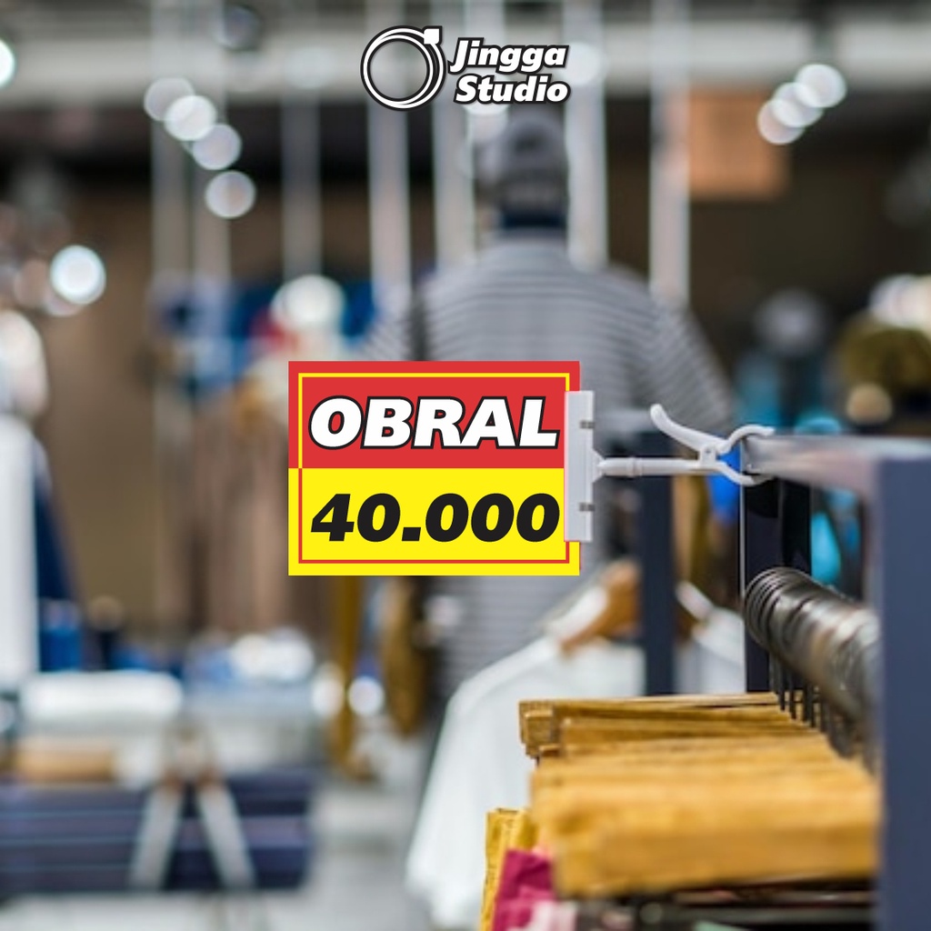 

Karton Label Obral/ Diskon #A