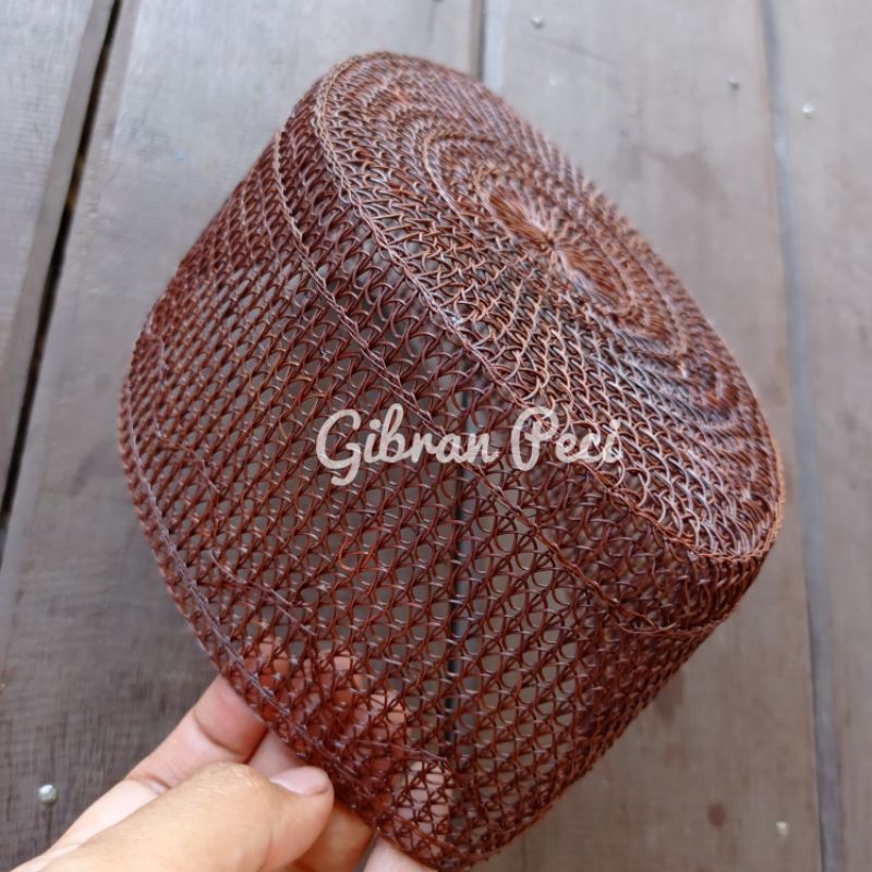 Kopiah jangang Peci resam tipe 15 handmade etnik kopyah songkok oleh oleh kalimantan