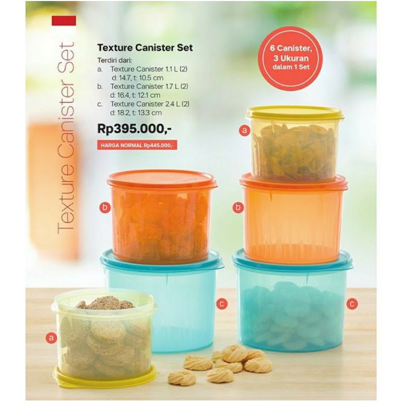 texture canister set