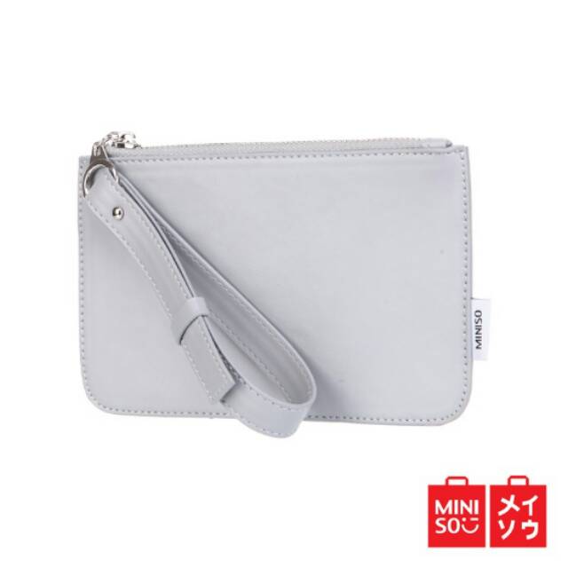 Miniso Official Mini Clutch Bag (Gray)