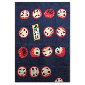 NOREN TIRAI JEPANG DARUMA INTERIOR ASIA JAPAN STYLE MOTIF PRINTING