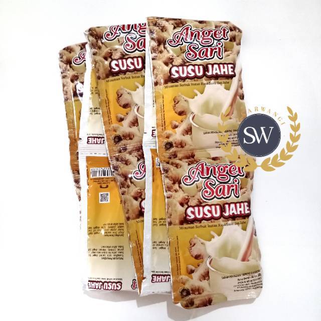 

Anget Sari SUSU JAHE - PER RENCENG - Isi 10 Sachet x 28gr