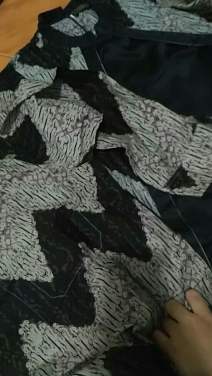 Set Couple  Motif Zig - Zag