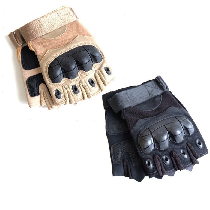 Sarung Tangan New Tactical Motor Sepeda Glove Airsoft Half Mechanix Military