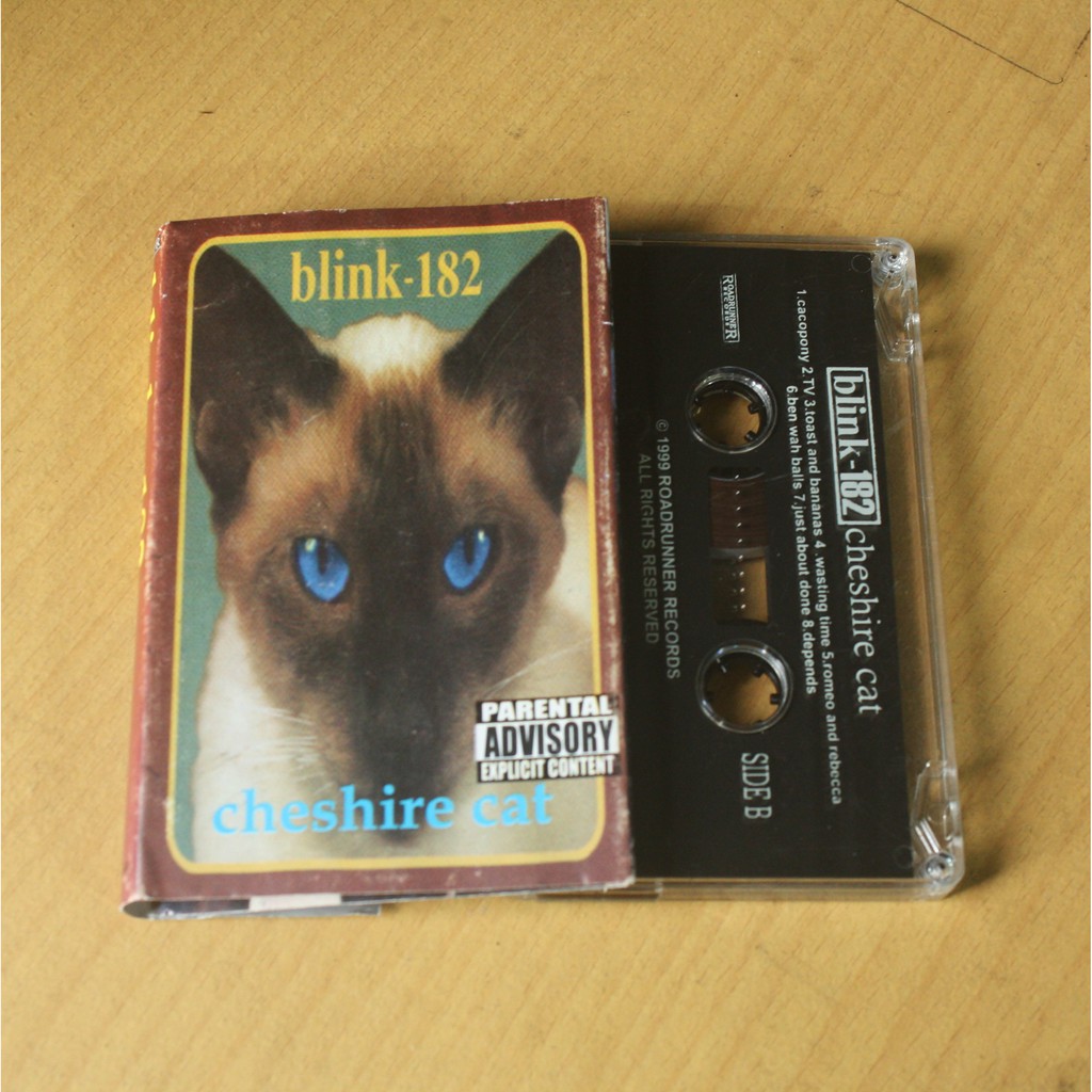 kaset pita bootleg blink 182 - chesire cat