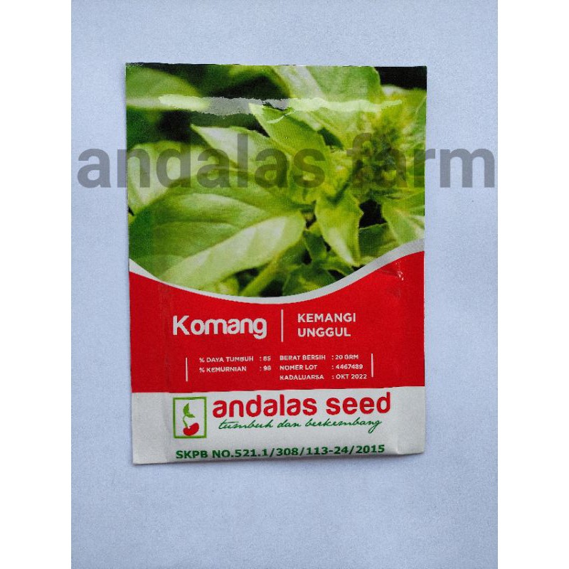 

KOMANG (kemangi unggul)
