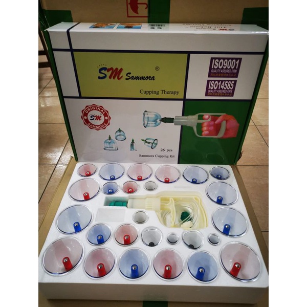 Alat Bekam isi 26 SM CN/Kop Angin 1x26 Hijama/Kop Sammora /Alat Bekam Sammora 15cup /pabrik Kangzhu 12