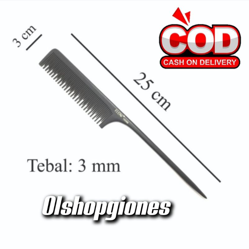 Sisir Hairstylist ABS 75039 aneka perlengkapan salon